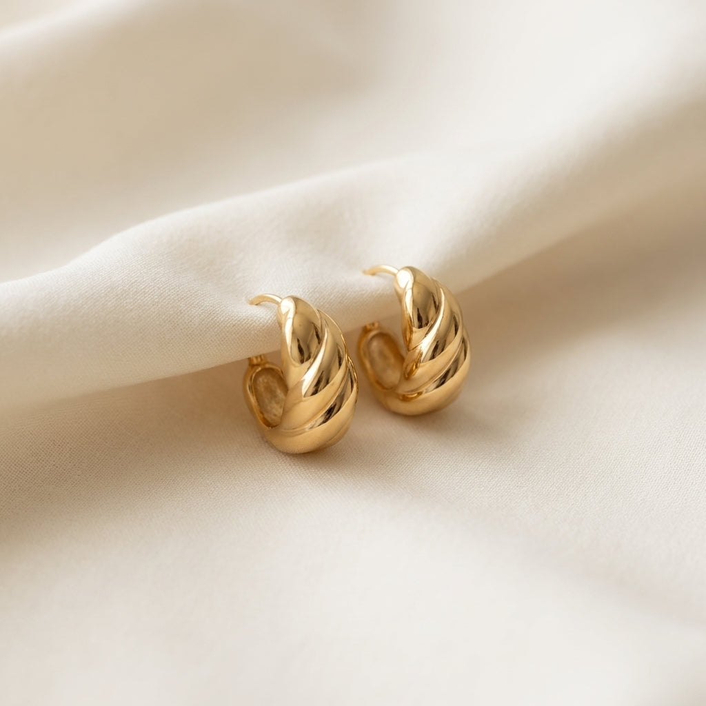 Tiziana Gold Earrings