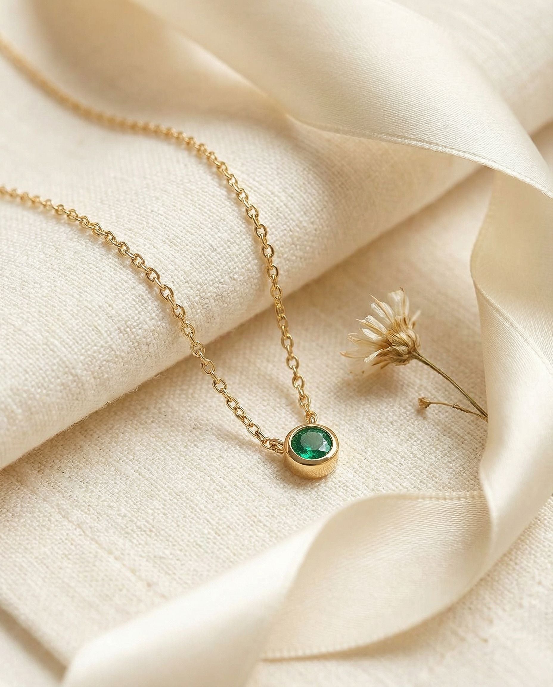 Carlotta Birthstone Necklace