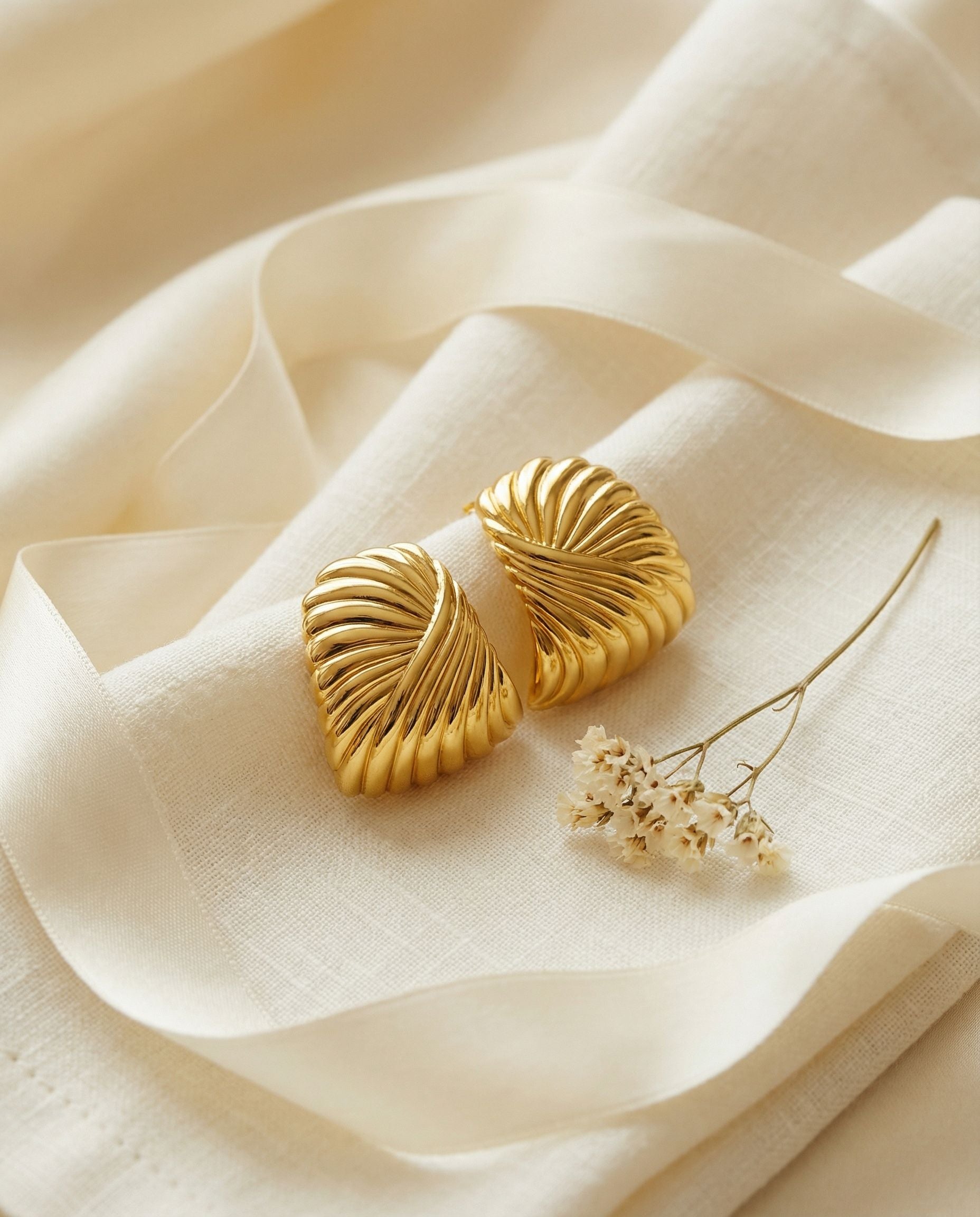 Vanessa Textured Studs