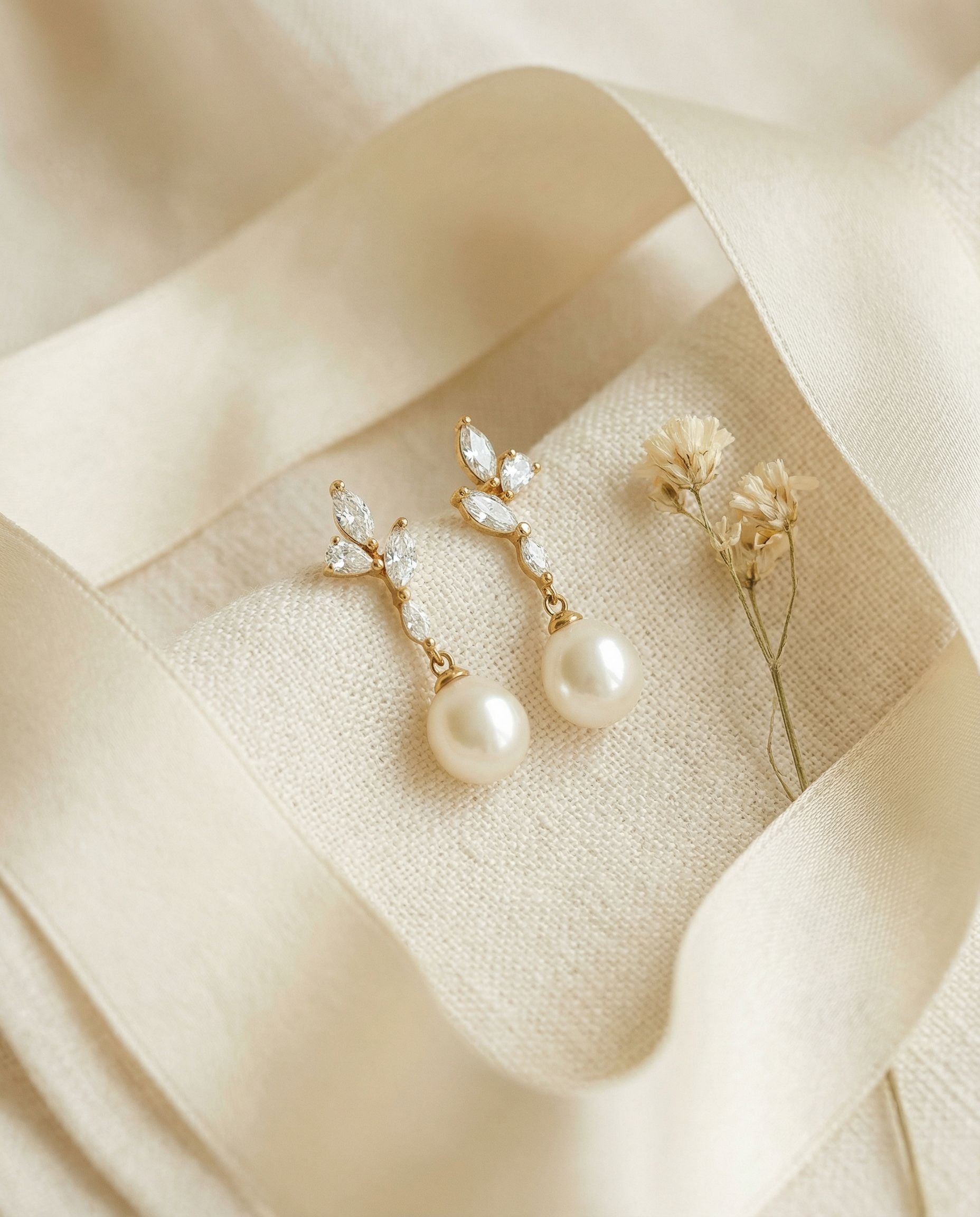 Margherita Pearl Drop Earrings