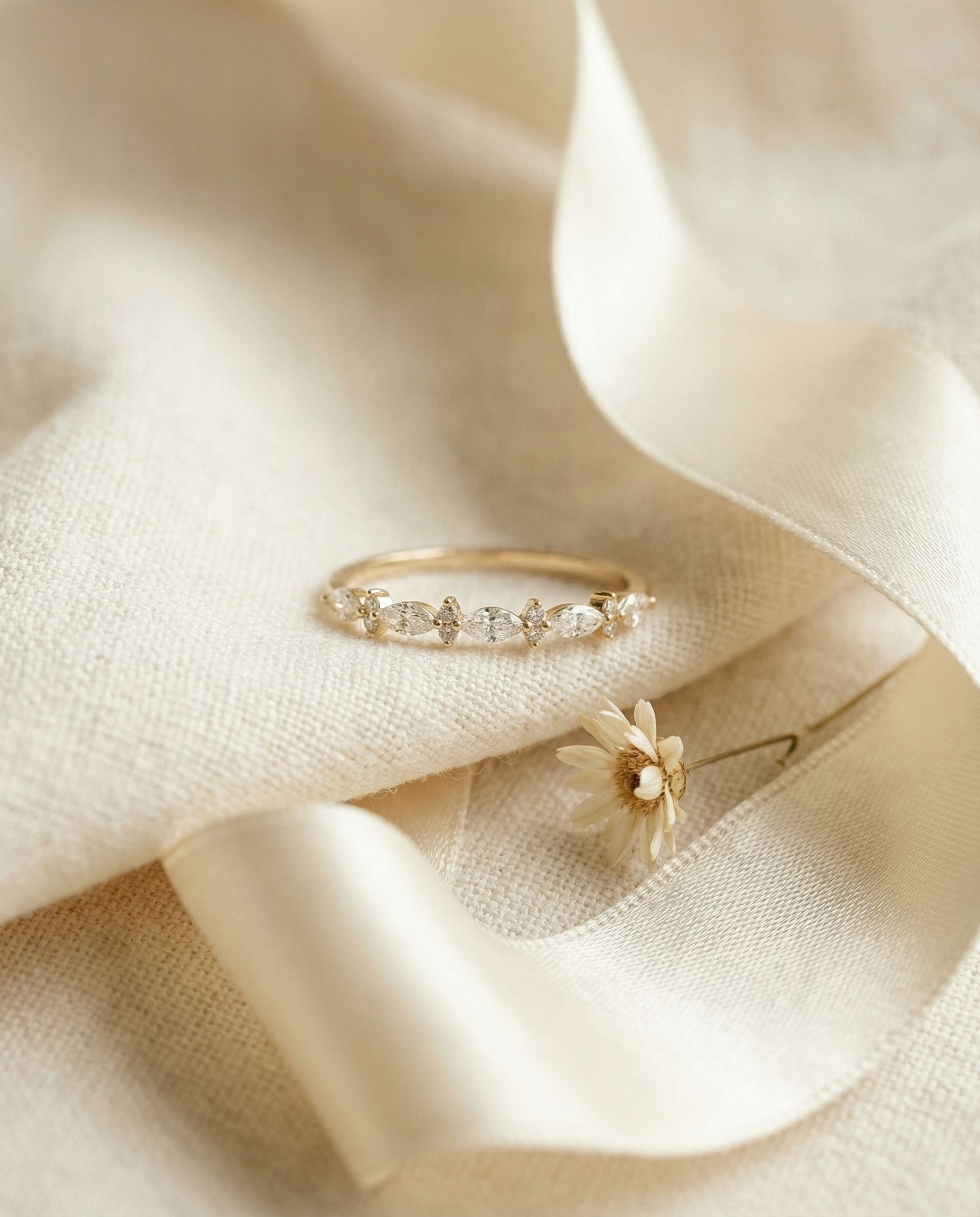 Flavia Marquise Diamond Ring