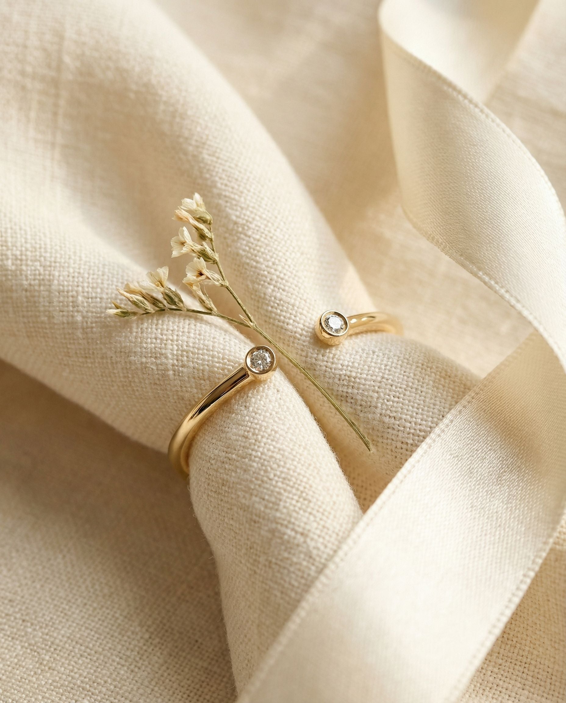 Allegra Diamond Open Ring