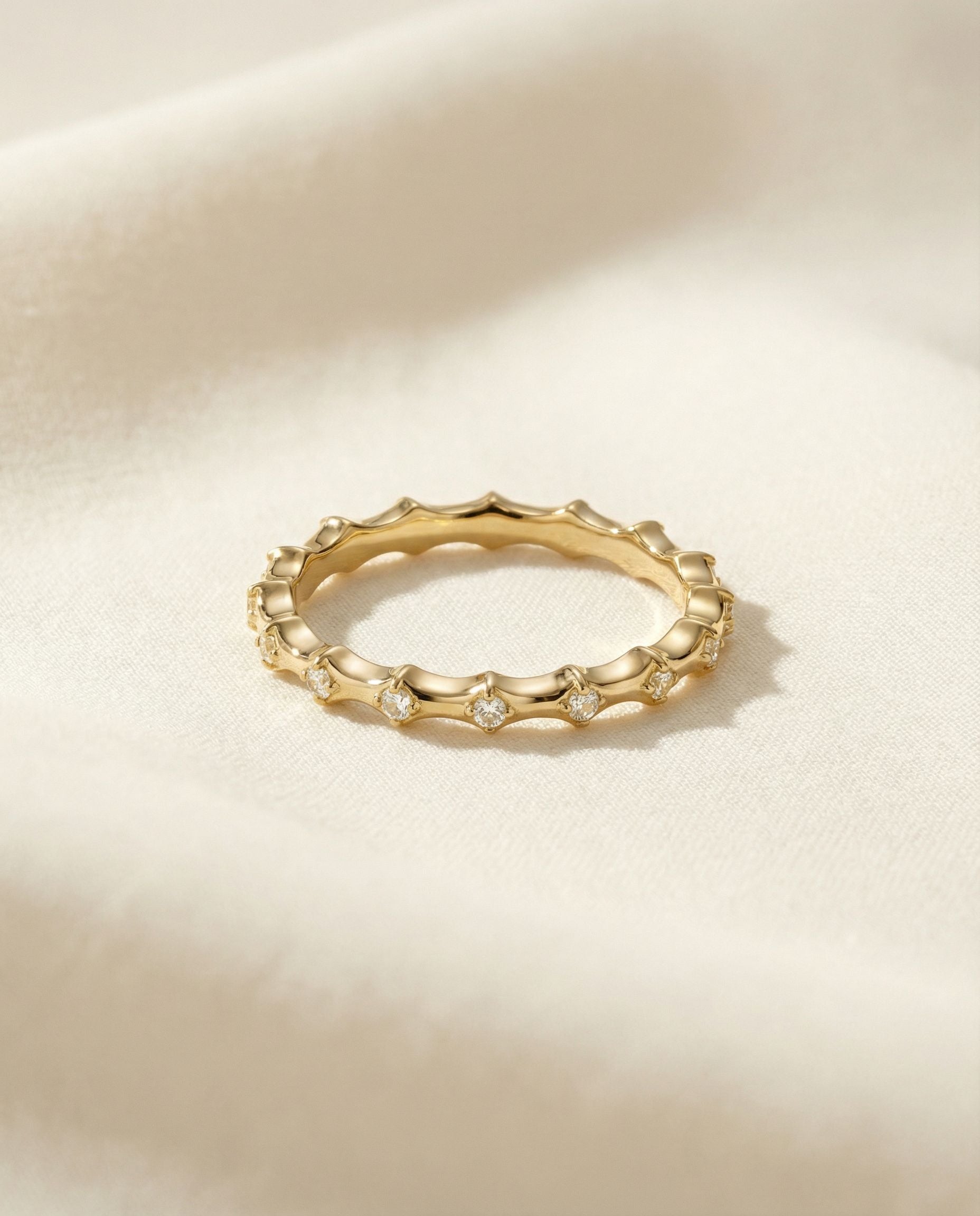 Olivia Scalloped Ring