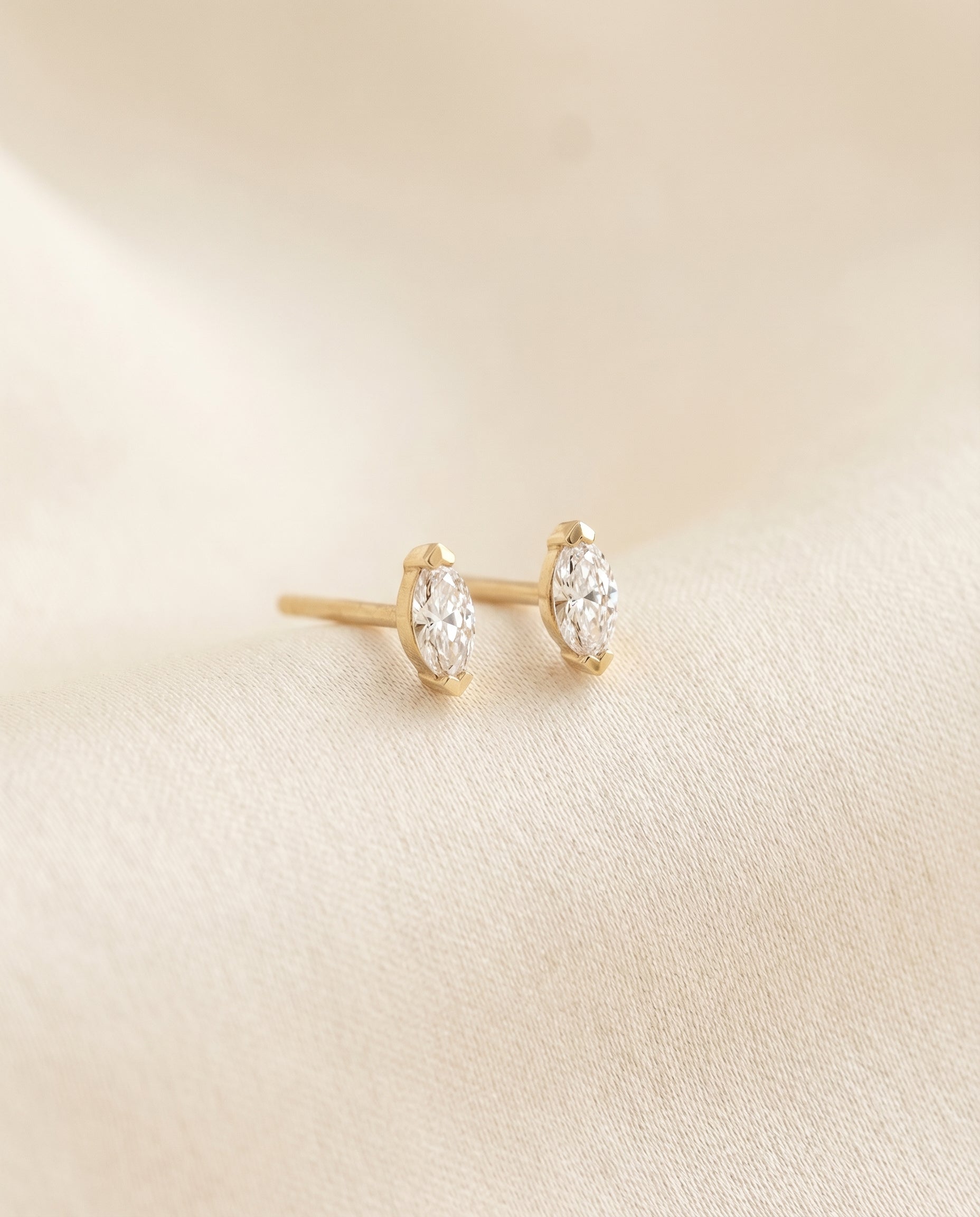 Veronica Diamond Studs