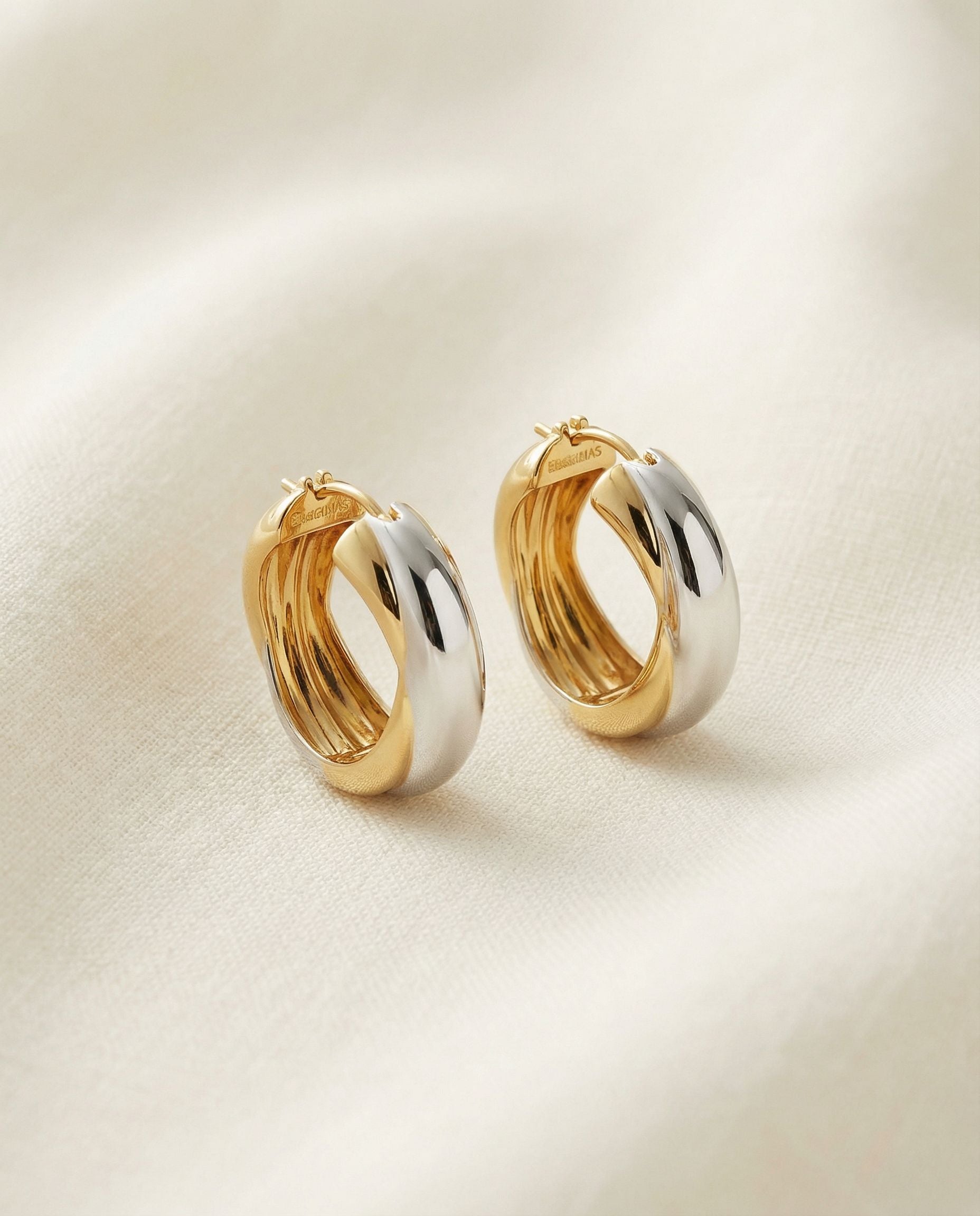 Marina Twisted Hoops