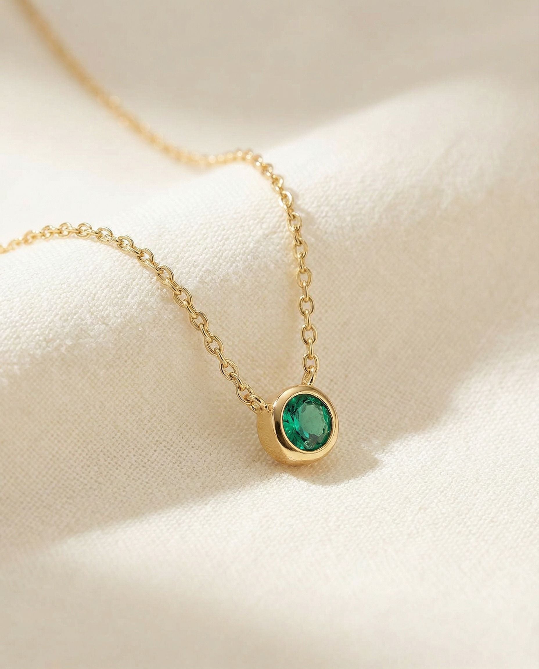 Carlotta Birthstone Necklace