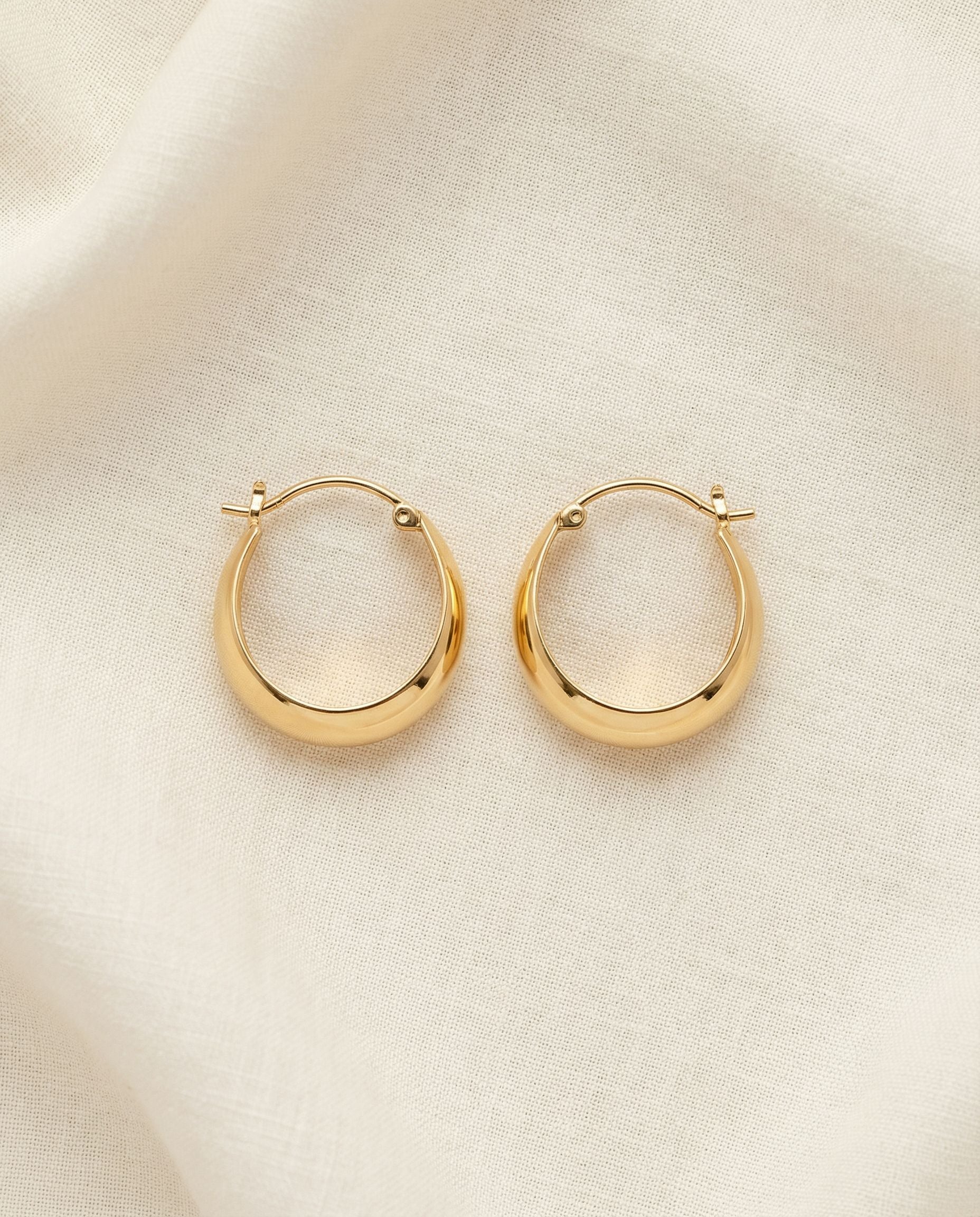 Aurora Gold Hoops