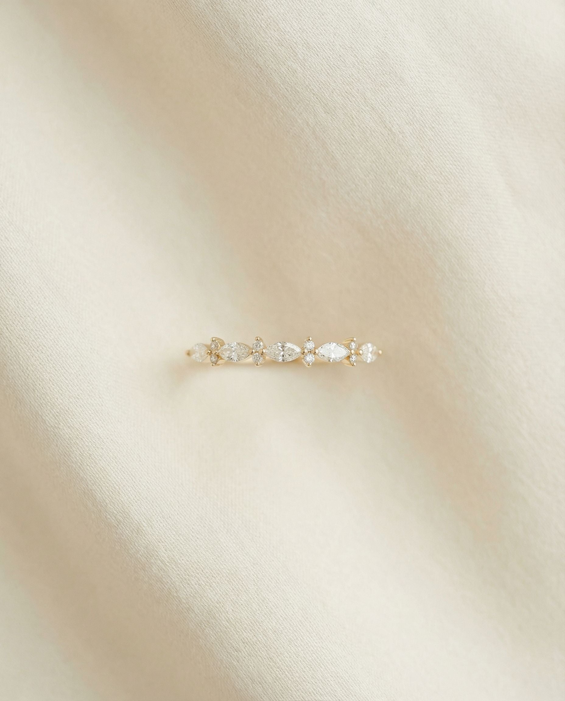 Flavia Marquise Diamond Ring