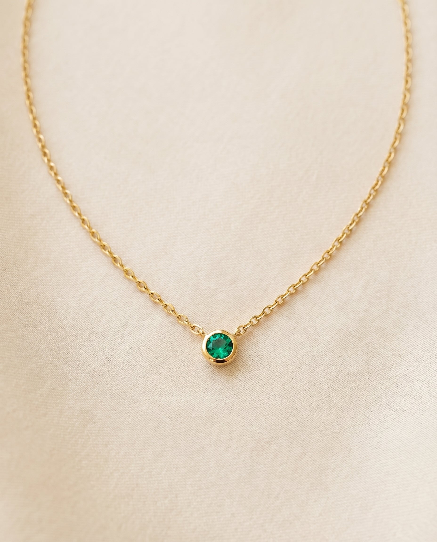 Carlotta Birthstone Necklace