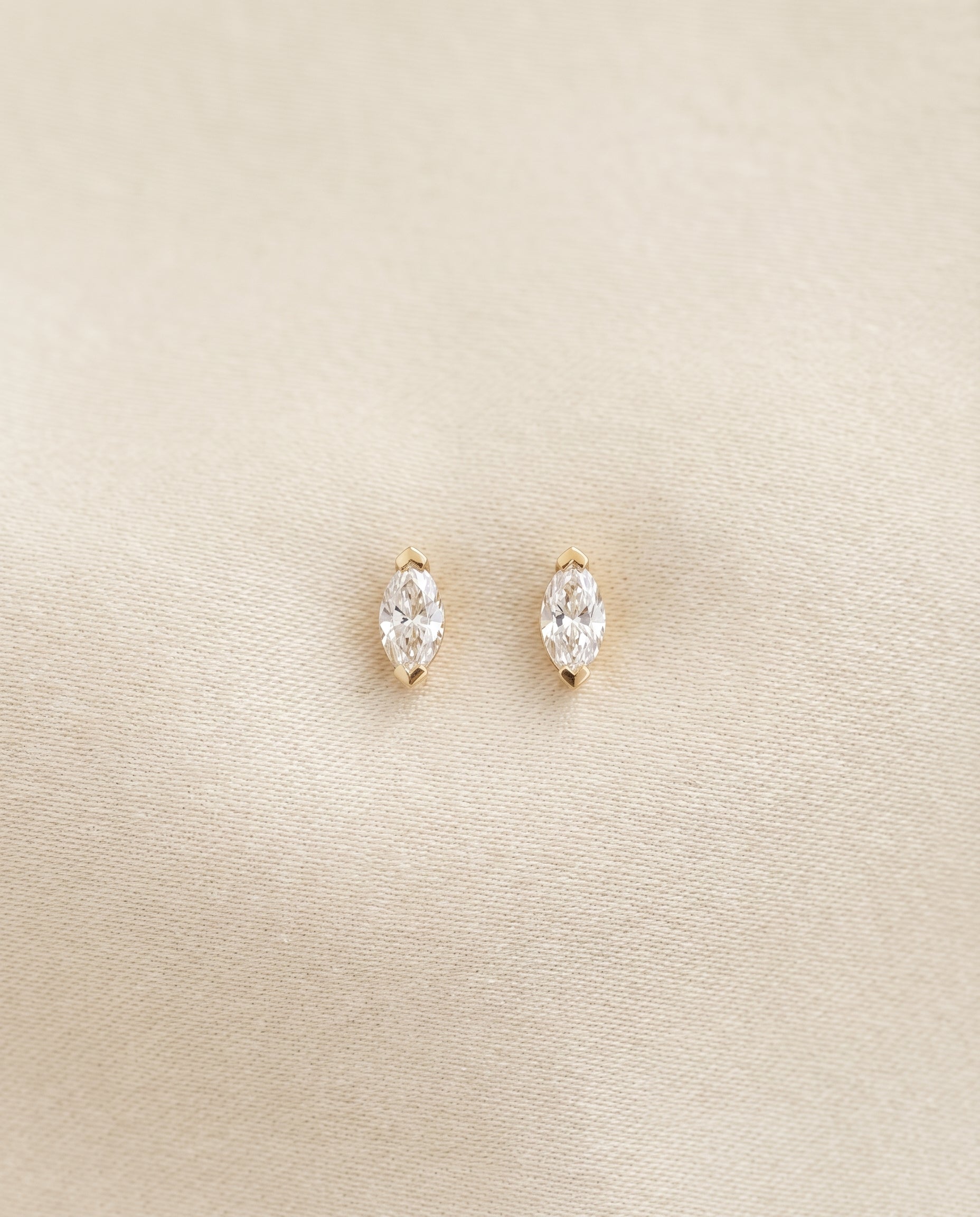 Veronica Diamond Studs