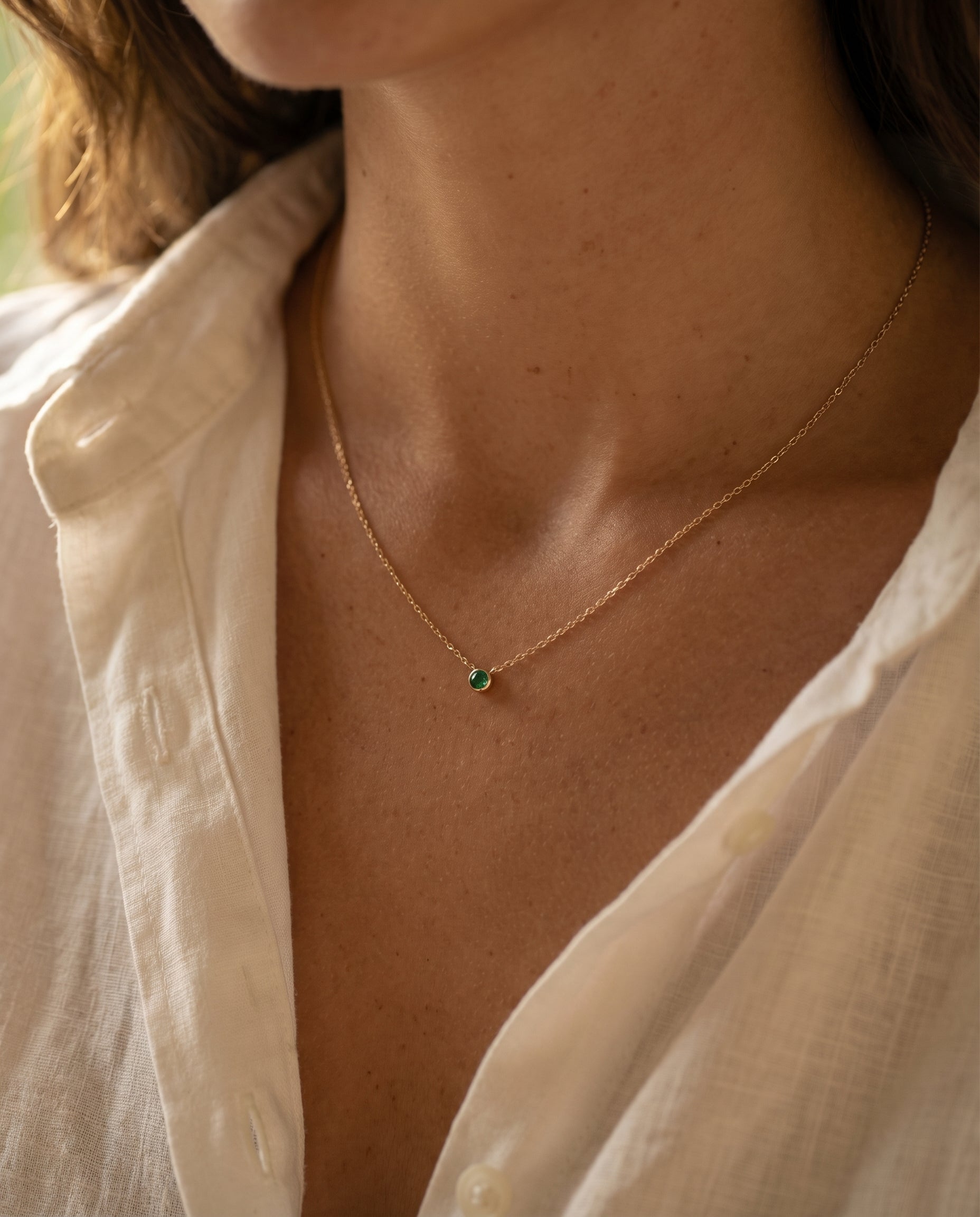 Carlotta Birthstone Necklace