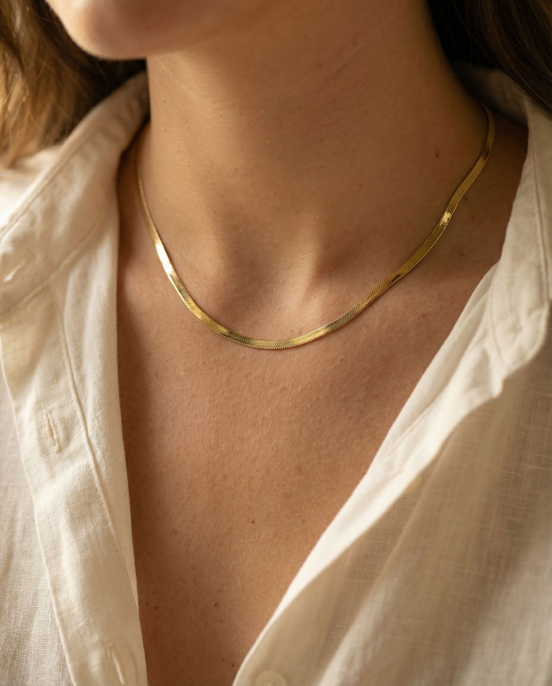 Antonia Gold Chain Necklace