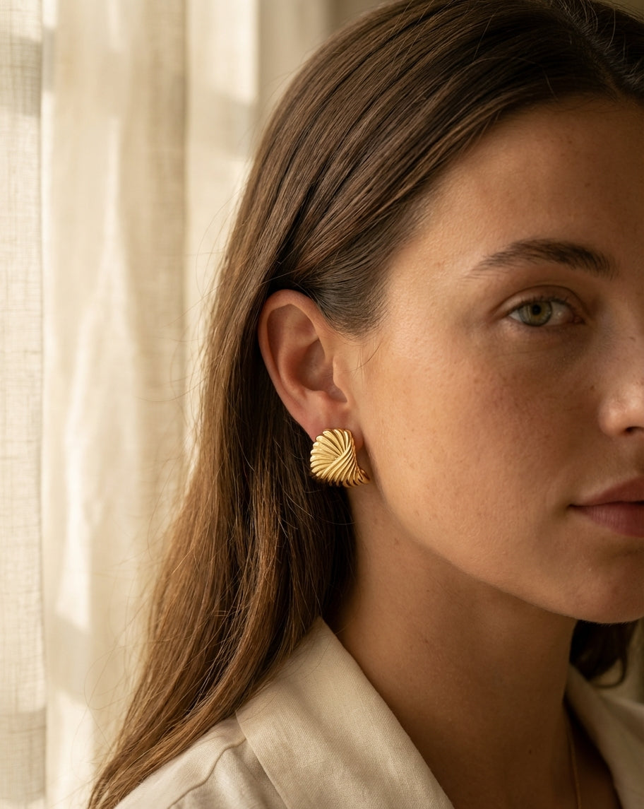 Vanessa Textured Studs
