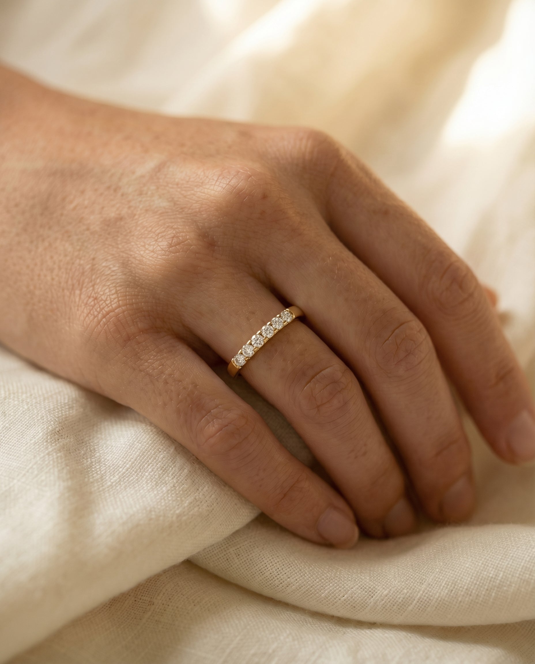 Vittoria Diamond Band Ring