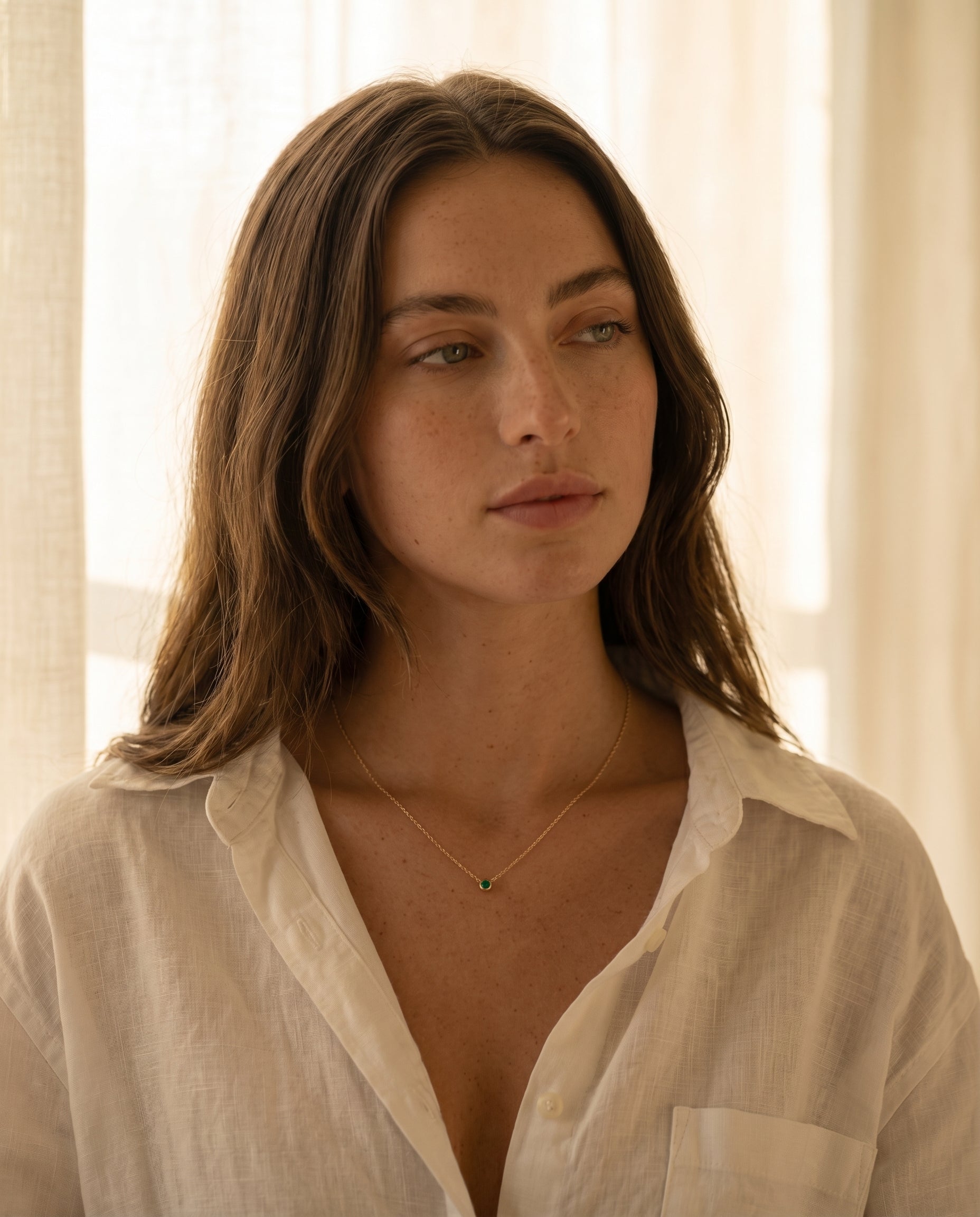 Carlotta Birthstone Necklace