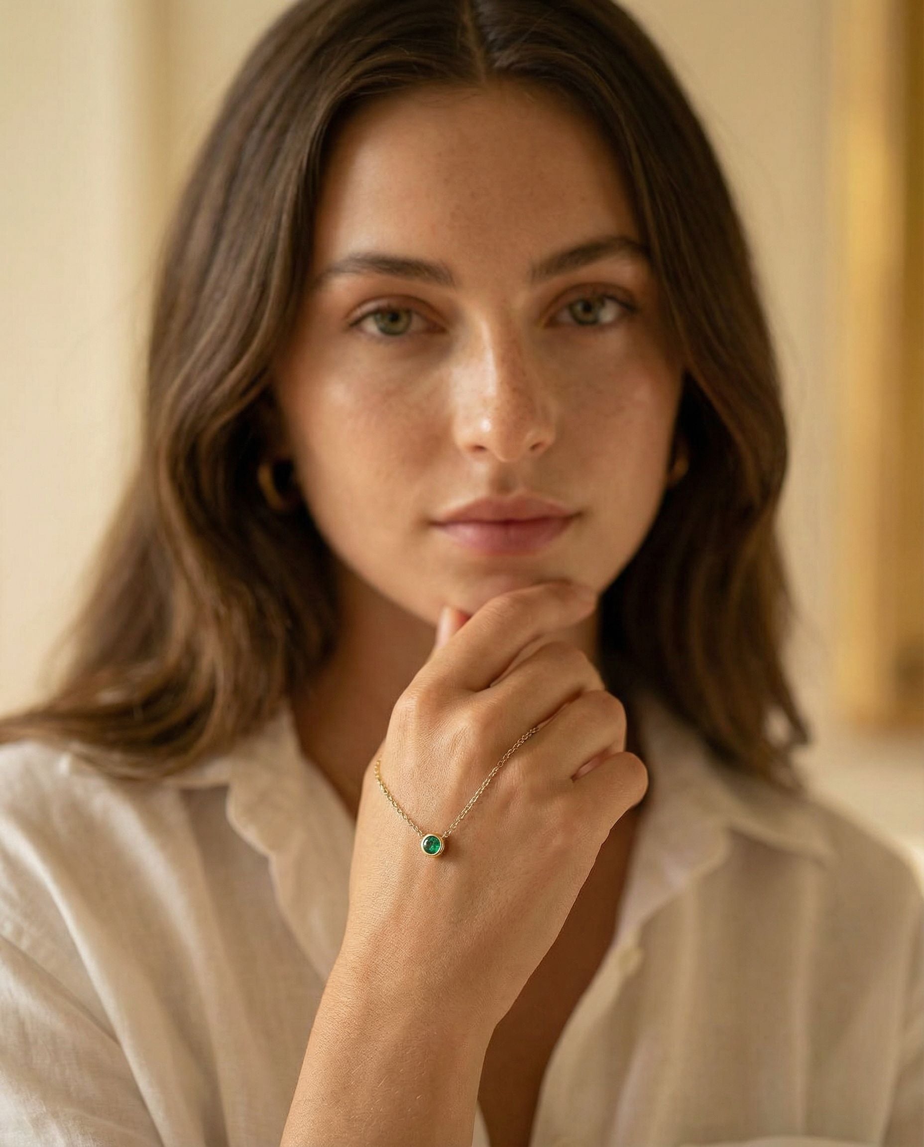 Carlotta Birthstone Necklace
