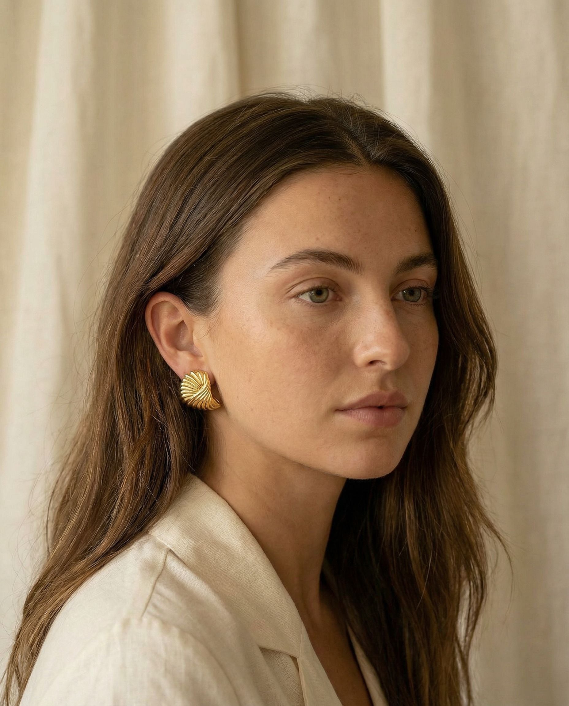 Vanessa Textured Studs