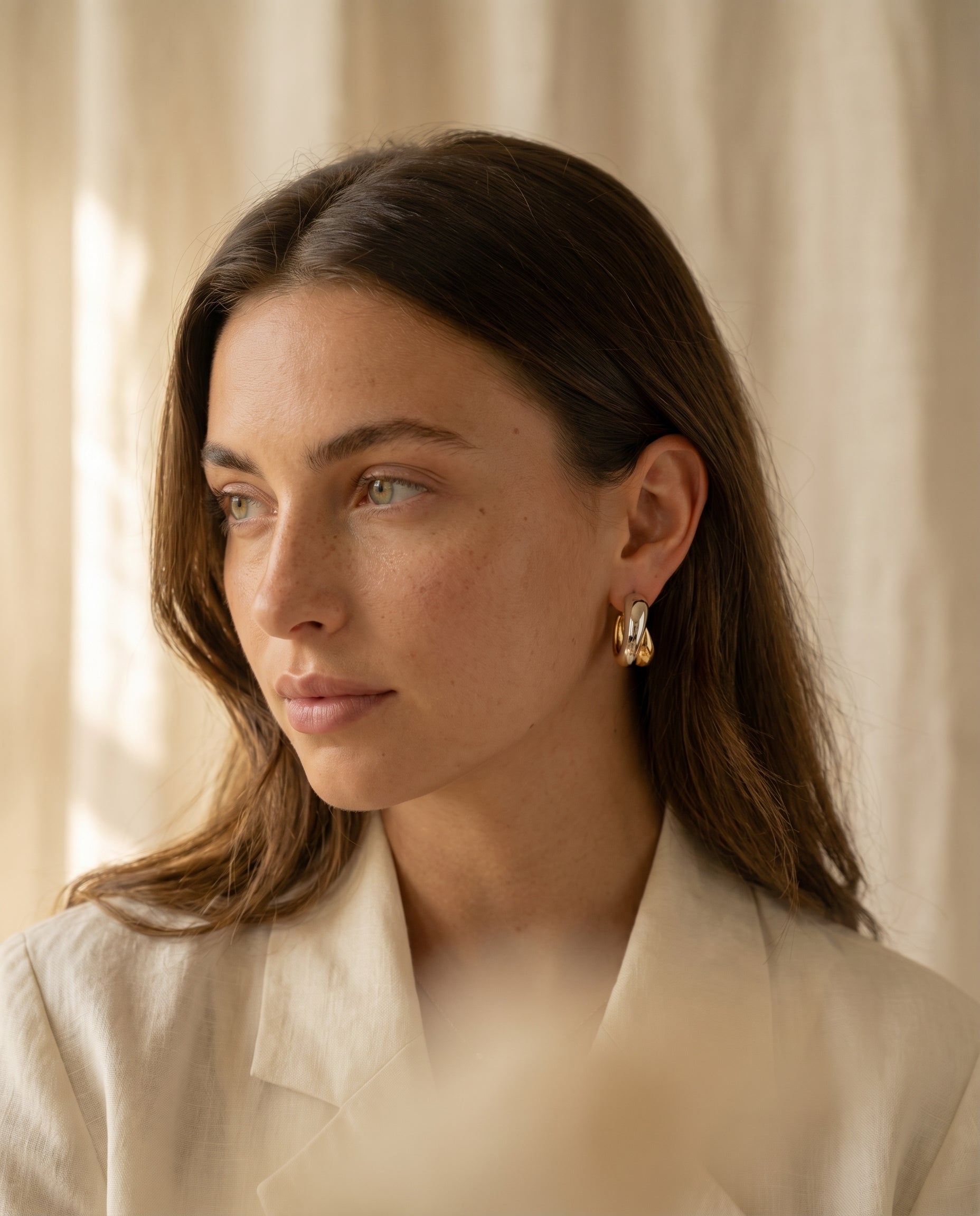 Marina Twisted Hoops