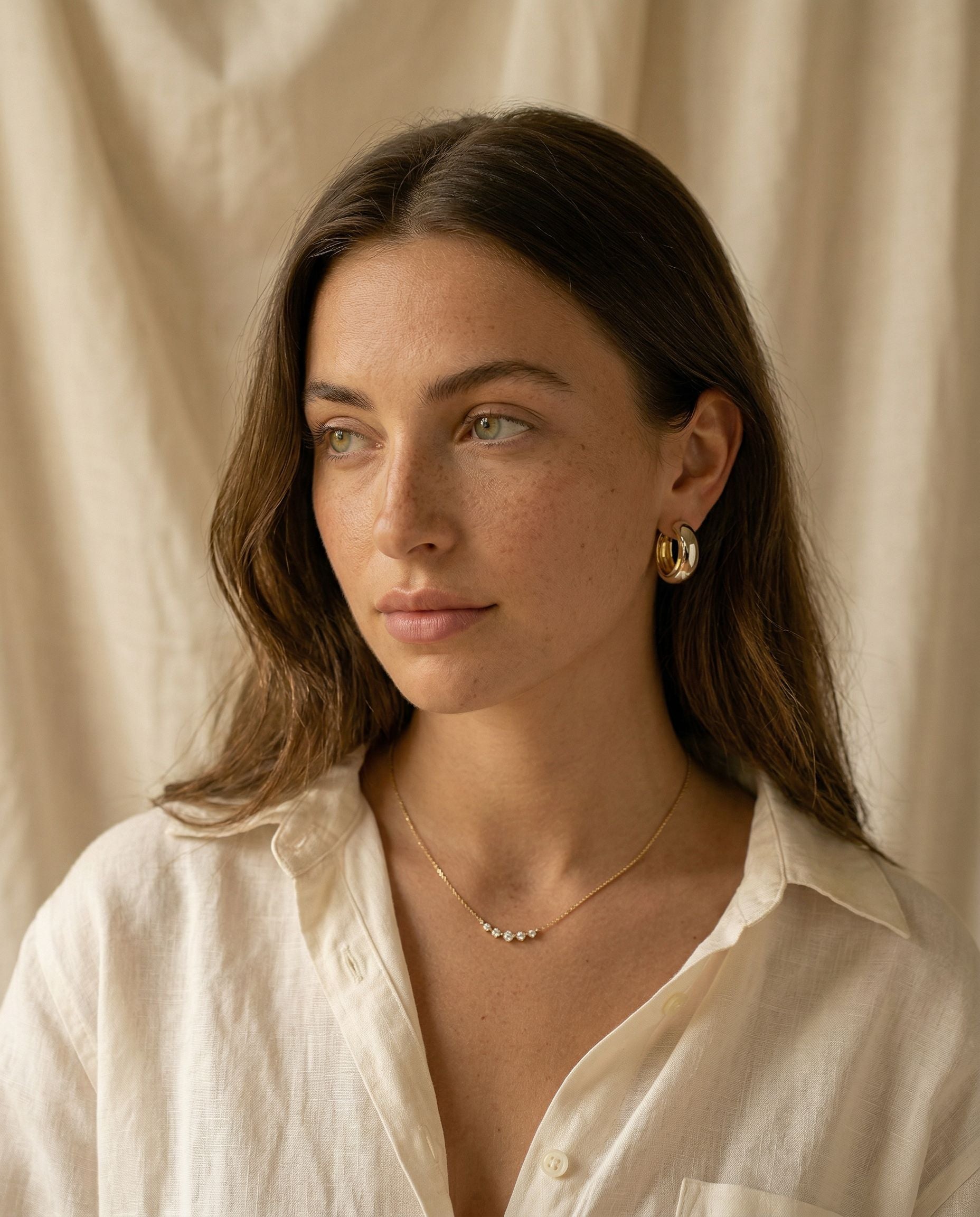 Marina Twisted Hoops
