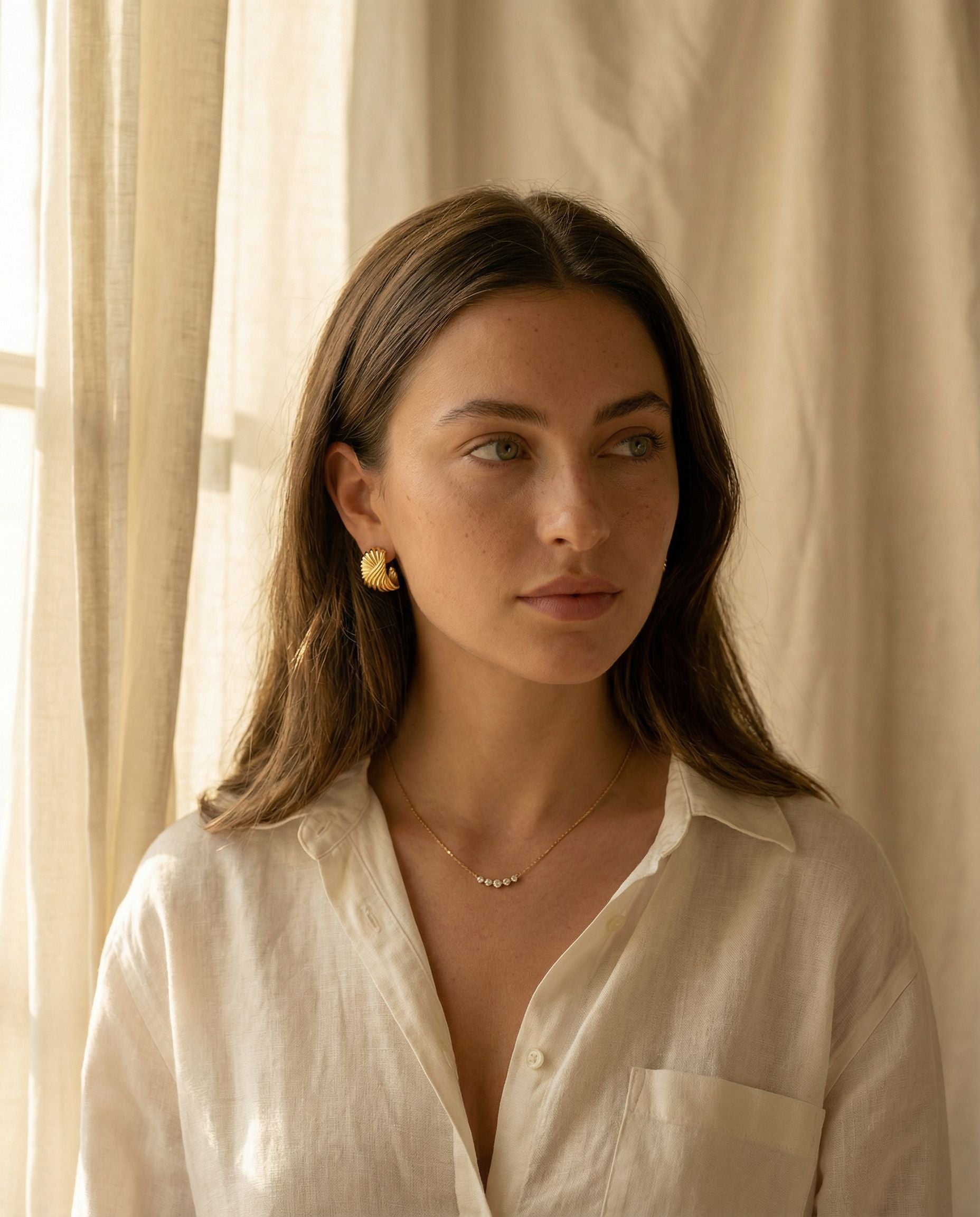 Vanessa Textured Studs