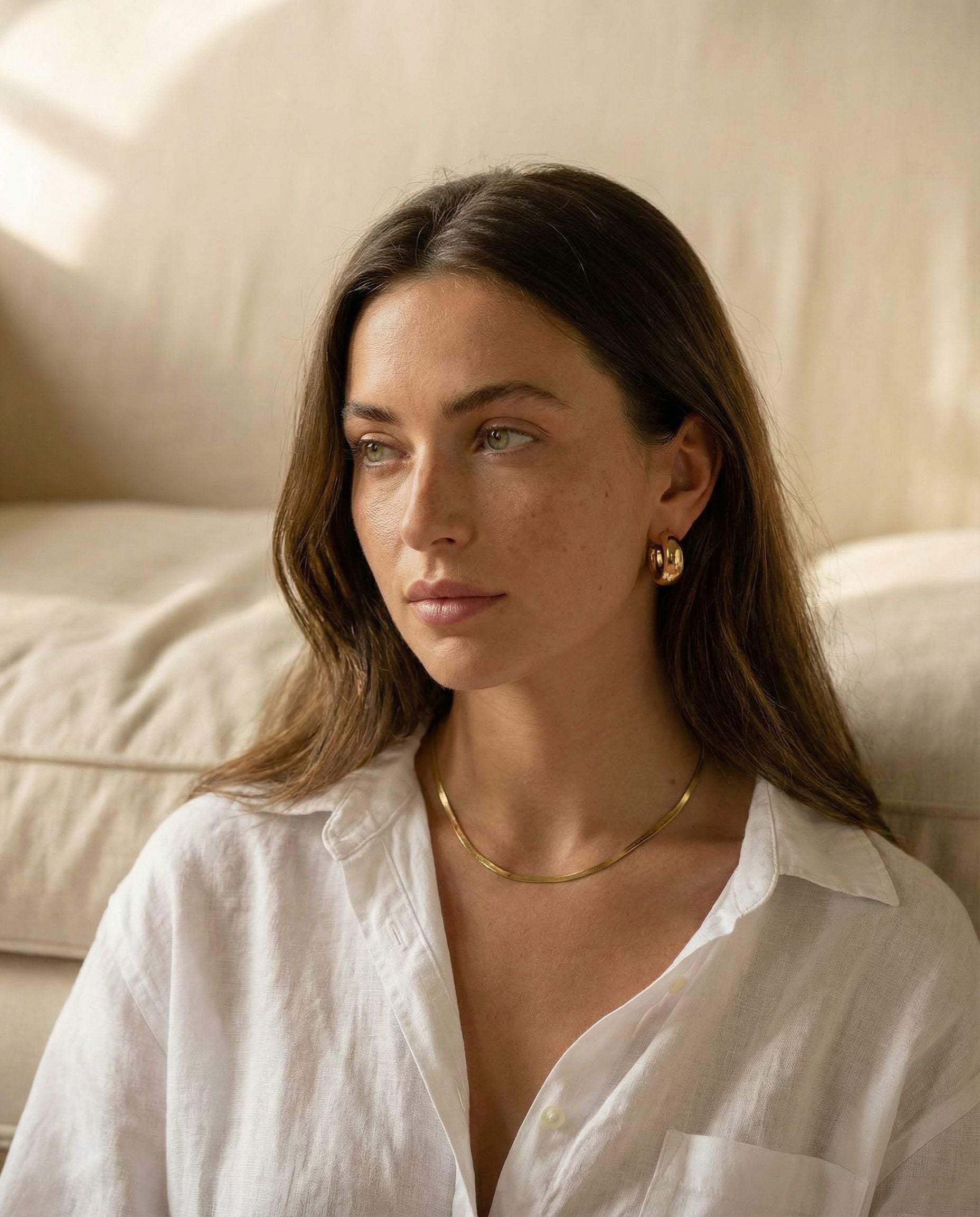 Antonia Gold Chain Necklace