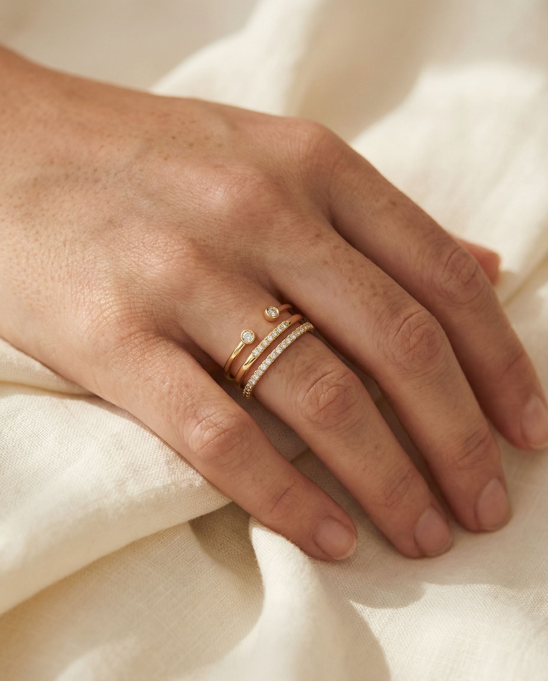 Chiara Pavé Ring