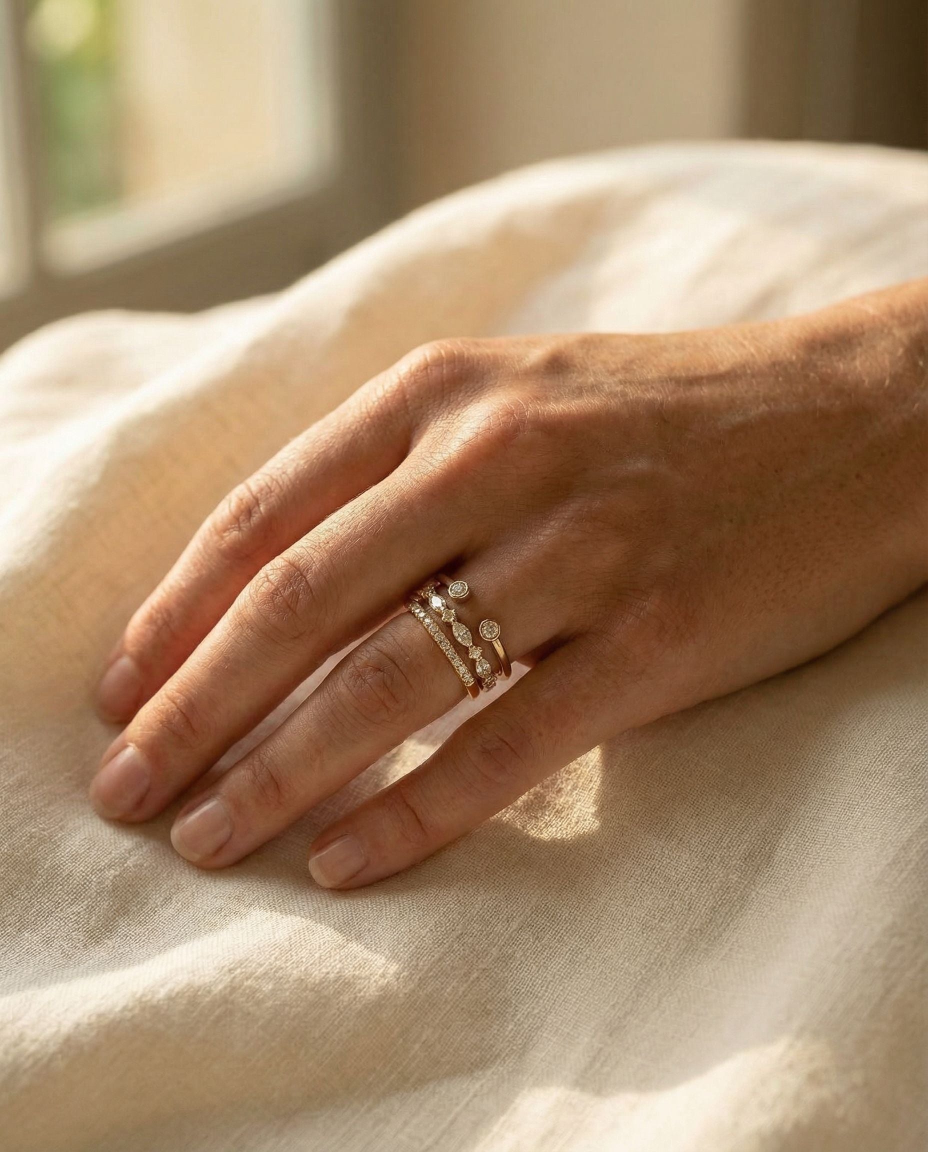 Flavia Marquise Diamond Ring