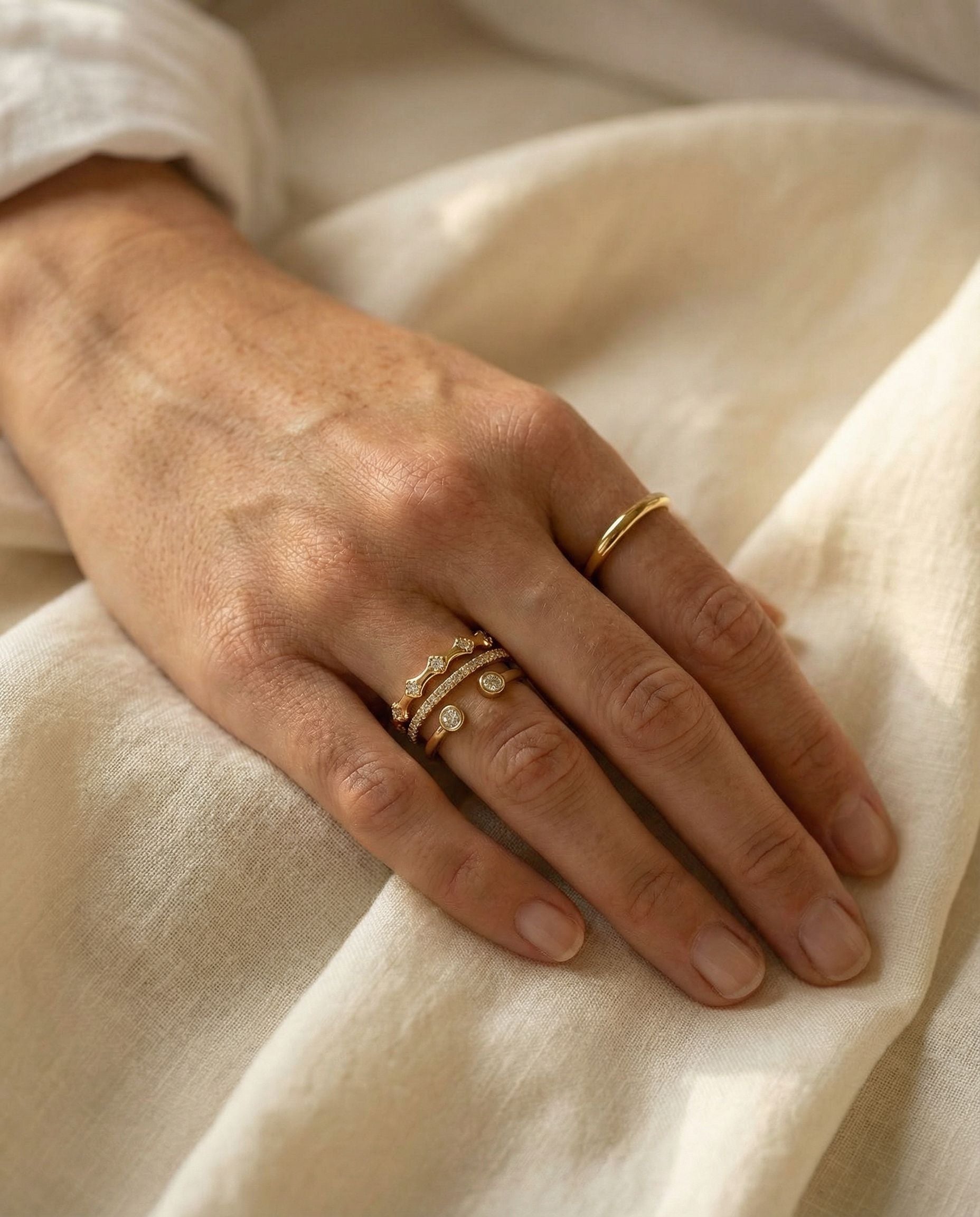 Olivia Scalloped Ring