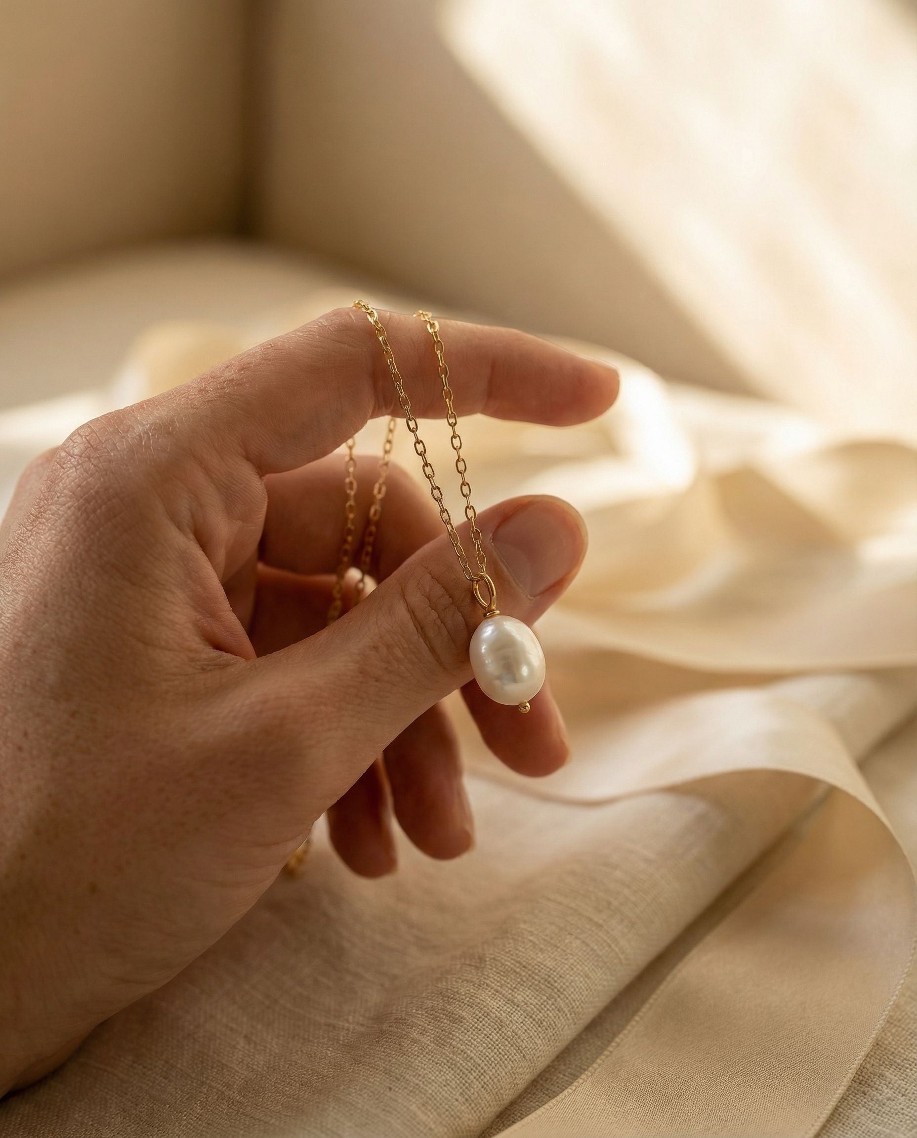 Nadia Pearl Necklace