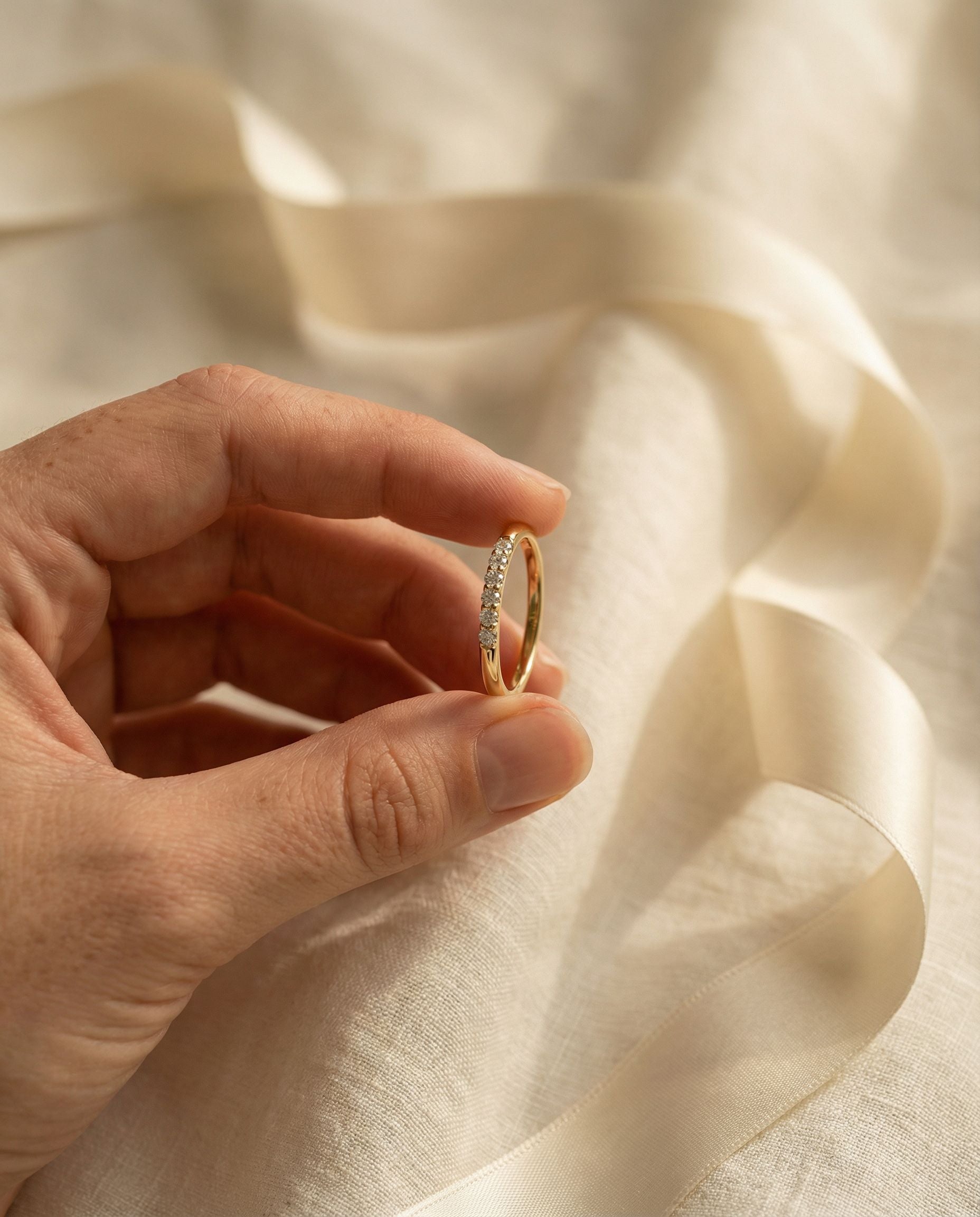 Vittoria Diamond Band Ring
