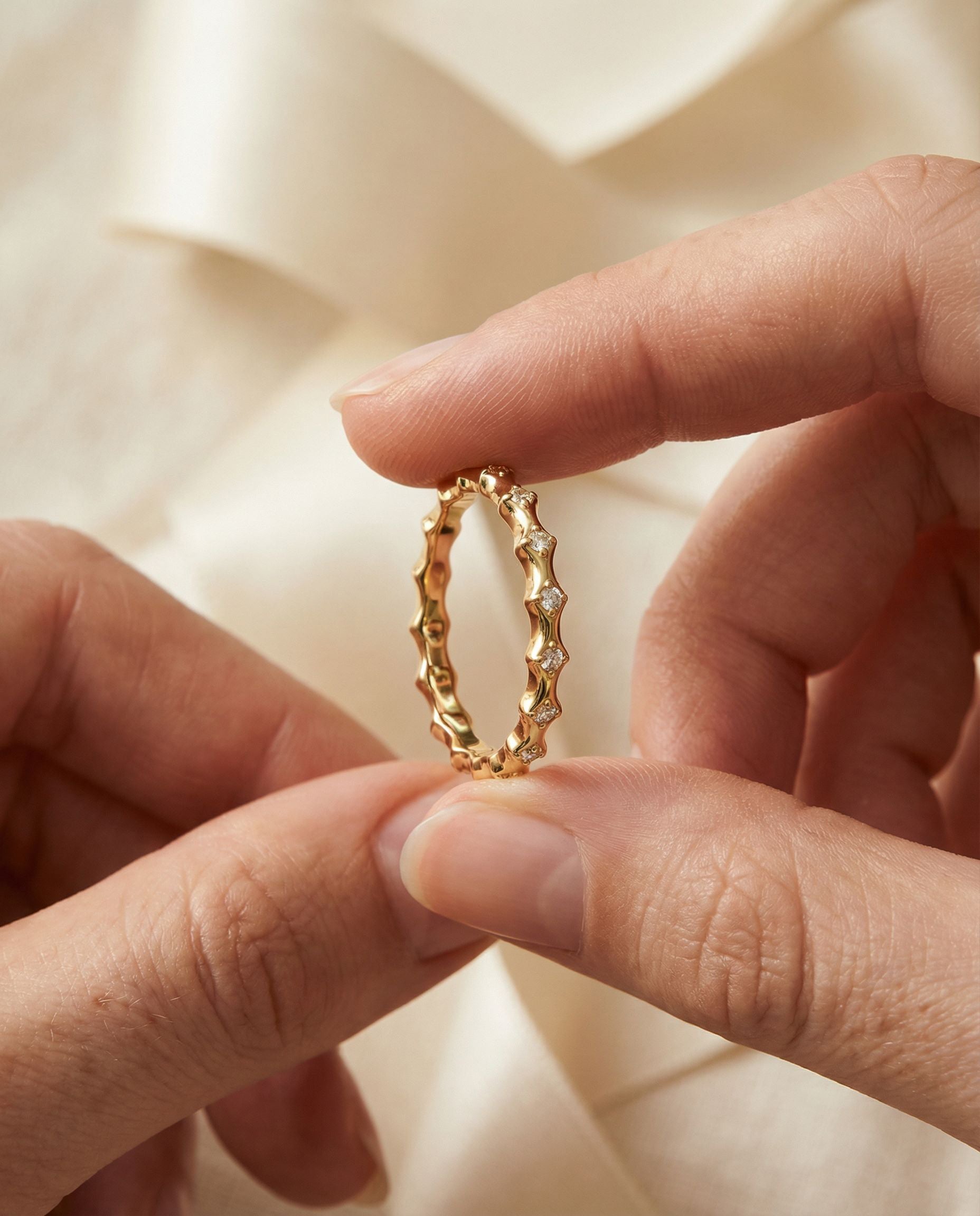 Olivia Scalloped Ring