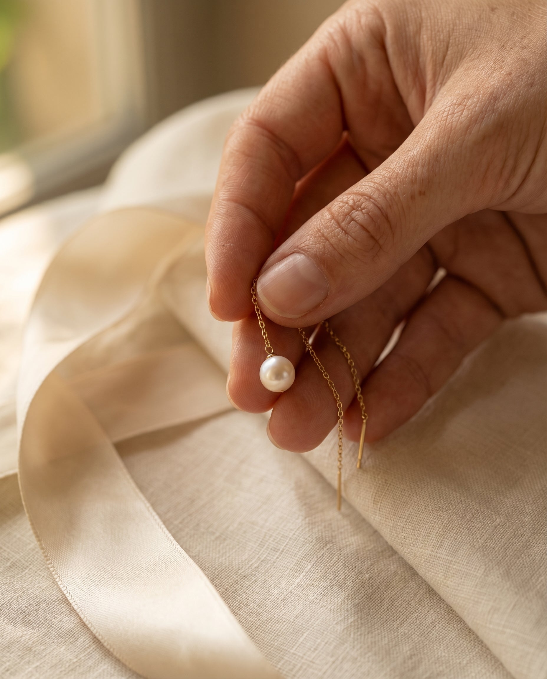 Eliana Pearl Earrings