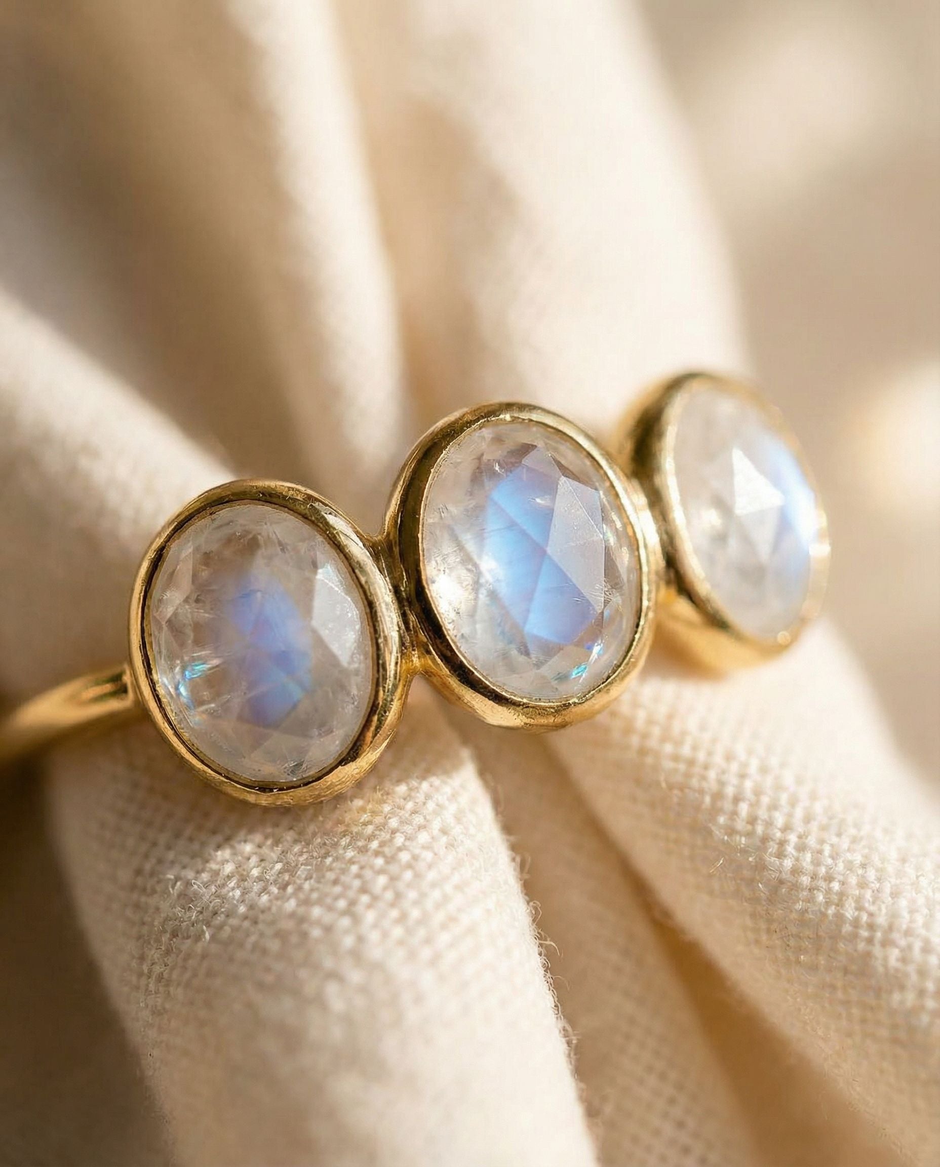 Simona Moonstone Ring