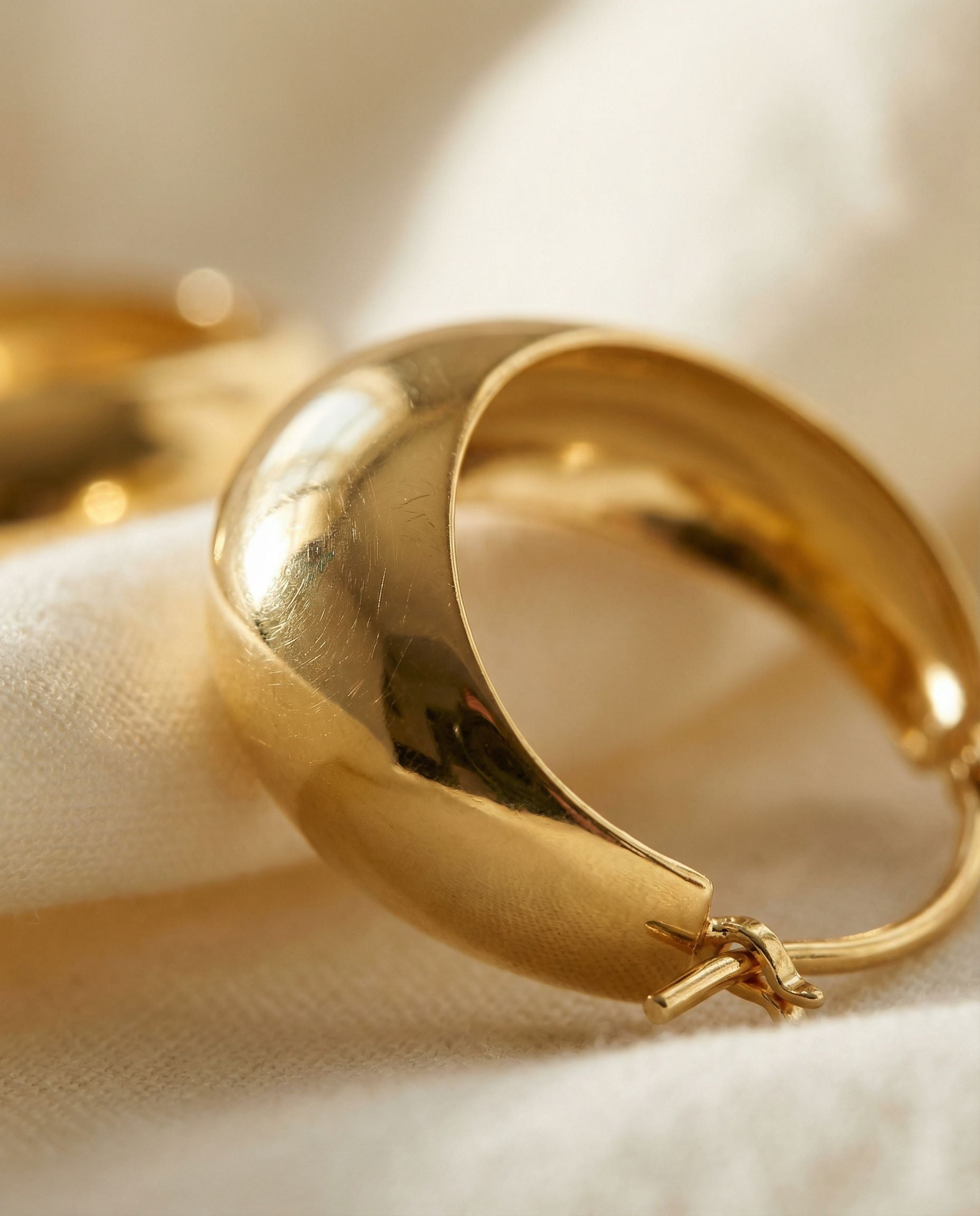 Aurora Gold Hoops