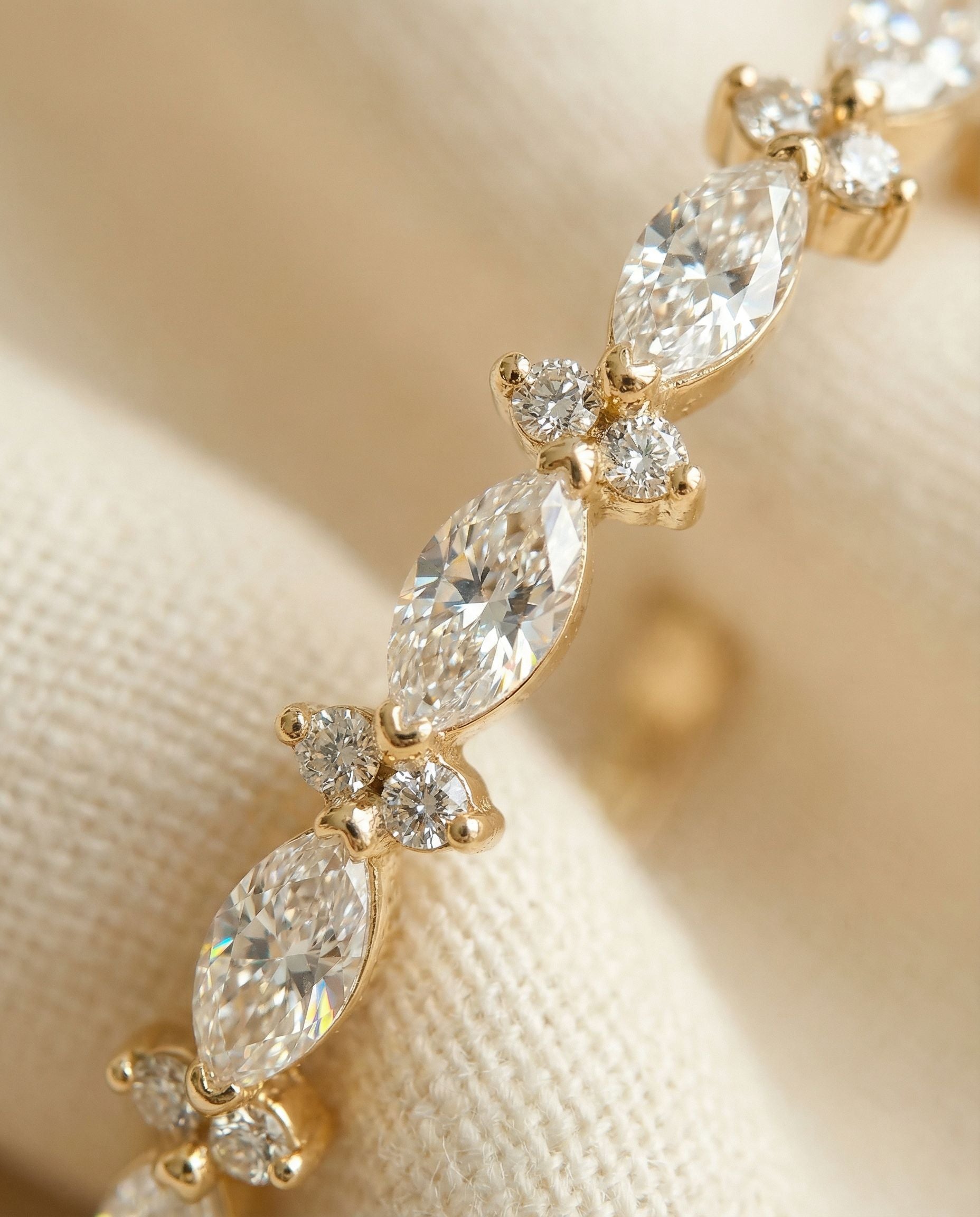 Flavia Marquise Diamond Ring