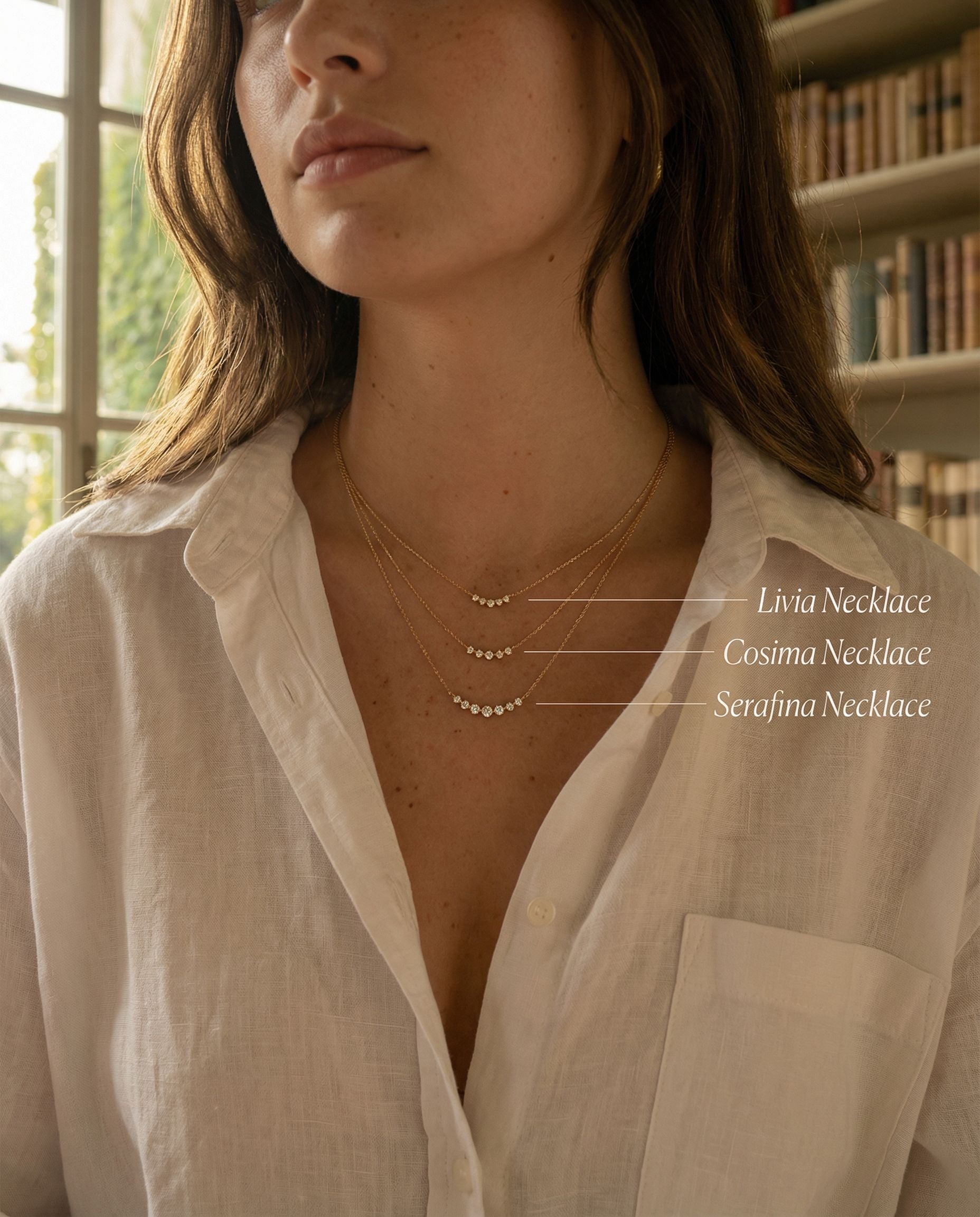 Livia Petit Diamond Necklace